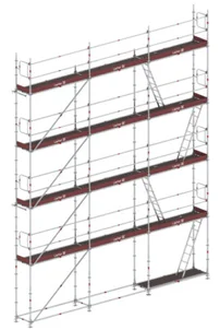 AGS Échafaudage de facade 75 m2