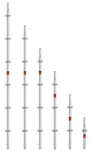 Staander met pen ring 50