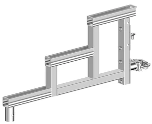 Trapboom t.b.v. moduul trap 3 tredes 0.90 m
