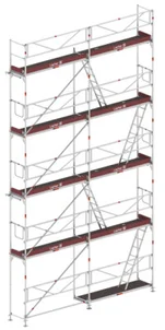 BLITZ Échafaudage de facade 50 m2