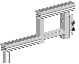Trapboom t.b.v. moduul trap 2 tredes 0.60 m