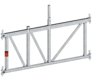 Verloop U-tralieligger 1.57 -> 1.09/0.73 m