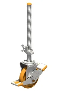 Zwenkwiel 200mm met rem 700Kg