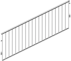 Leuning 2.57x1.50 m