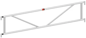 Dubbele leuning aluminium 2.57