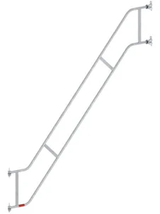 Trapleuning met 4 spiekoppen