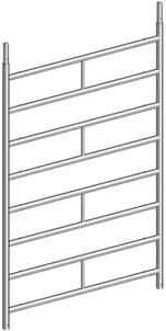 Rolsteiger Standelement 150 - 8 Sporten voor Compact, Large