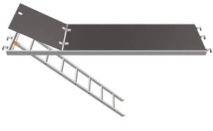 O-vlonder + ladder 0.61 m (robuust)