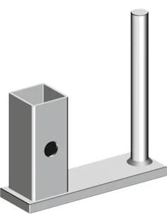 Support de plinthe pour toiture terrasse