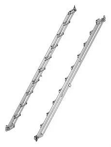 Trapboom voor trede (links)