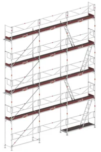 BLITZ Échafaudage de facade 75 m2
