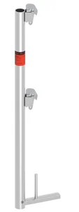 Leuningstijl op console aluminium