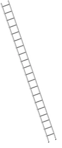 LA ECHELLE D'ECHAFAUDAGE ALU 6.00 m/20 ech