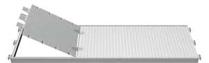 U-passagevlonder 0.61 m (aluminium)