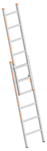 Opsteekladder Aluminium 2x6 Sporten – 2,85 Meter