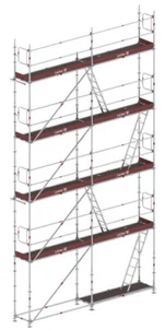 AGS Échafaudage de facade 50 m2