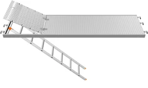 O-vlonder + ladder 0.61 m (aluminium)