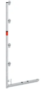 Leuningstijl steigerhek