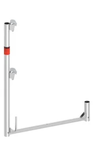 Leuningstijl 0.73 m aluminium