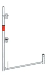 Leuningstijl 0.73 m staal