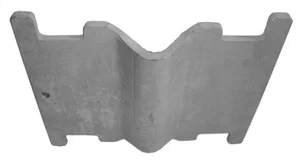 Plaque de basculer pour fourche réglable