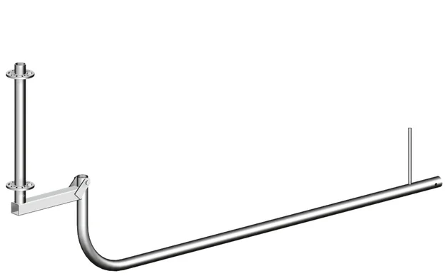 Steun platdakrandbeveiliging (opklapbaar laag) - 01b0d75b-77c4-43bc-aab3-aaca195a1a41