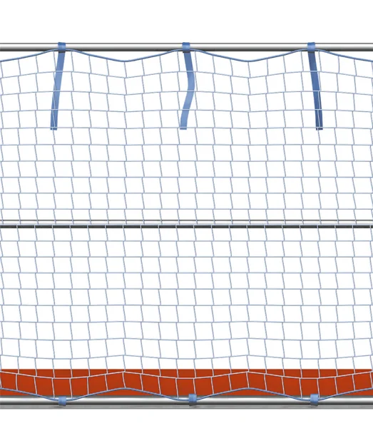 Beschermingsnet 10.00x2.00m - 1253444b-1cb9-4d86-95ed-1568768fb506