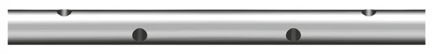 Zware buisverbinder (massief) 0.44 m - 22993221-1eb5-49ef-929e-b85a3d60fca3