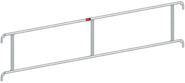 Dubbele leuning staal 2.57 m - 5757b70d-dade-4ed2-ac74-cd717e1dcc7a