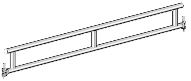 Handleuning voor podium 2.07 m - 65eb0c0e-dd45-4e3b-b9fe-2e0a65663605