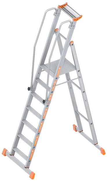 Platformtrap 2,84m 7 Treden Aluminium TOPIC 1074 - 7b3de807-60a4-4b64-86f1-090a72d62dcd
