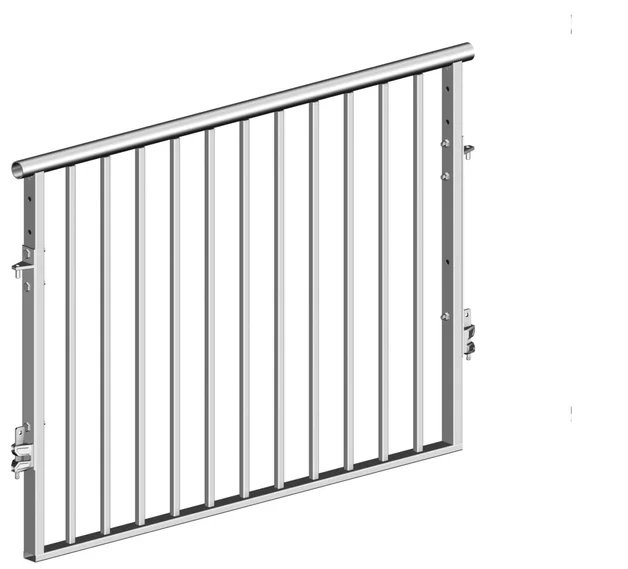 Hekwerkleuning kindveilig 1.40 m (hoogte verstelbaar) - 7d44f5df-25eb-4e93-bb34-ac197f464653