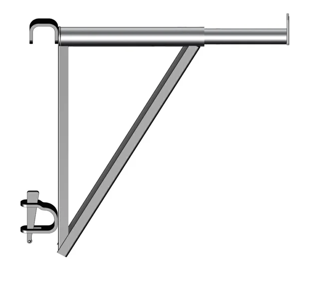 Console uitschuifbaar 0.40/0.60 m met 2 haken - 7f65253c-2748-4205-8bd8-bc9bbe81921f