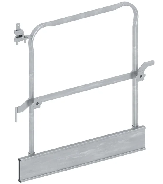 Double porte pivot de sécurité avec plinthe aluminium - 84baaa14-7312-4892-bcea-474527fcd65f