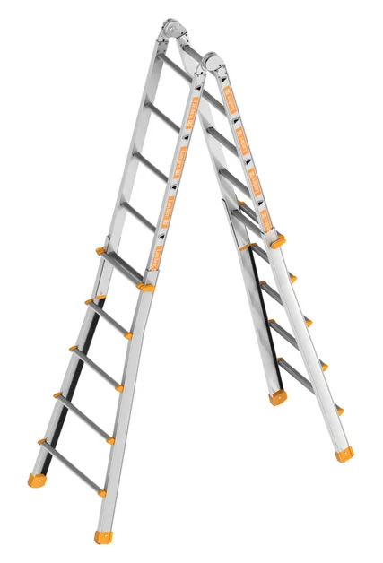 Dubbele Telescoopladder 5,25m 4X5 Sporten Aluminium TOPIC 1058 - 897eeb4e-f219-49cb-9513-85128ac7825c