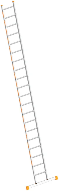 Enkele Ladder 5,75m 20 Sporten Aluminium TOPIC 1054 - c1bb2dca-0fa6-4a1b-99af-eee8e512a09c