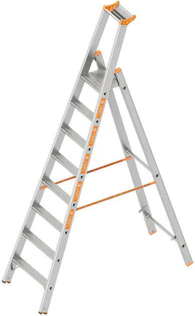 Bordestrap 2,70m 8 Treden Aluminium  - c534afda-5b79-4643-a9b4-b82023edc264
