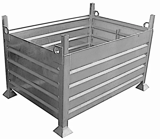 Stapelbak 1.00x0.80 m thermisch verzinkt (gecertificeerd) - cede9e12-666e-4920-9039-9aeaf39db2ca