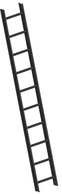 Dakladder 2,80m 10 Sporten Aluminium RAL 7016 - e71c334a-87ba-408b-b51a-e9a8e93ea2b5