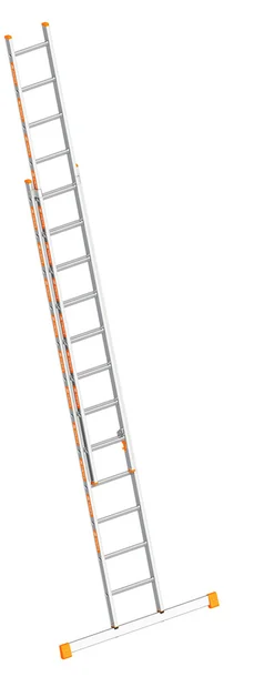 Opsteekladder 5,95m 2X12 Sporten Aluminium TOPIC 1035 - fed4b077-ee97-49ea-866b-5e2e548cabf3