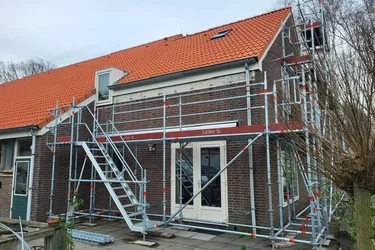 Renovatie met het Layher Allround AGS-leuningsysteem