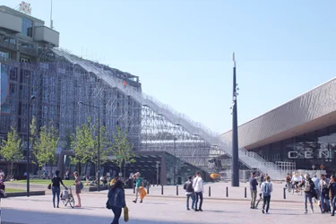 Layher trap handelsgebouw rotterdam