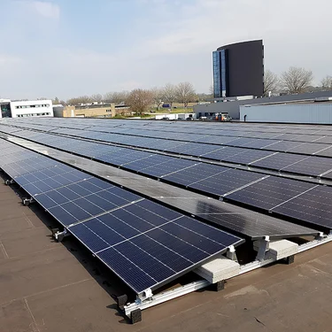 Layher zonnepanelen