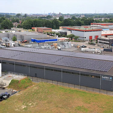Layher zonnepanelen