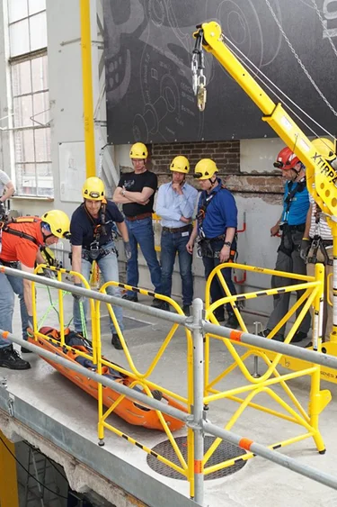 Eurosafe solutions gebruikt Layher steigermateriaal