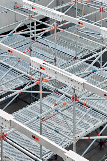 Layher TG60 ondersteuning met TwixBeam